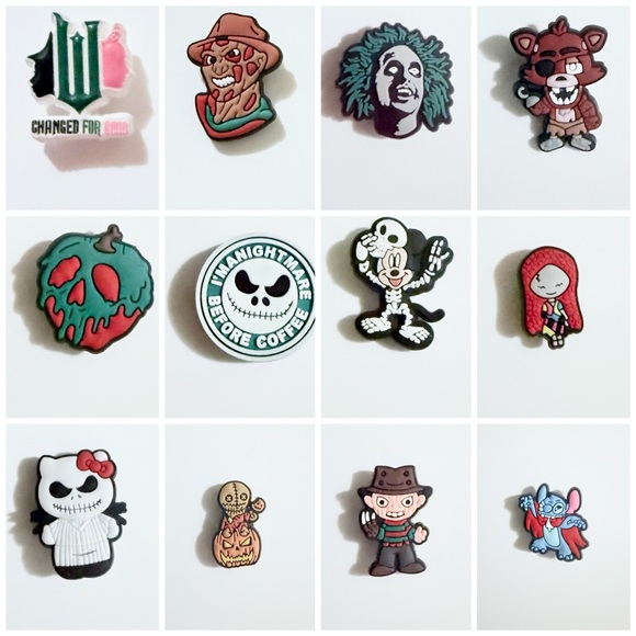 (10 for $10) Coffee Drink Croc Charm Shoe Charm Jibbit Disney Croc Charms - Picture 12 of 16